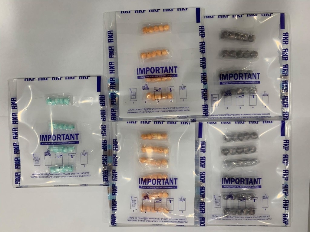 深水埗男子身上藏海洛英