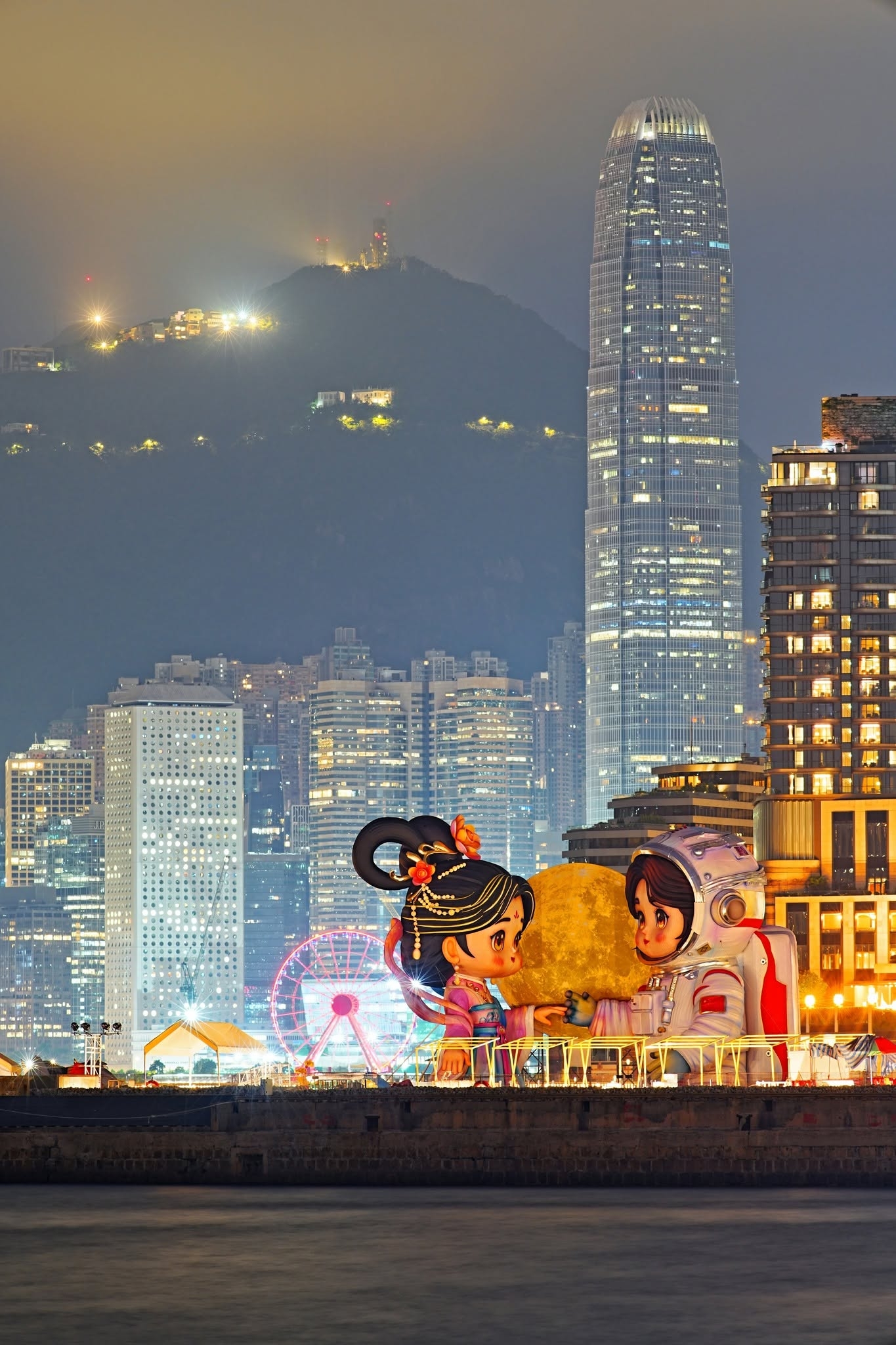 可能是香港太平山的圖像