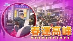 深圳北站春運客流量創新高加開班次疏導 內地與港澳通關致跨境車流增長