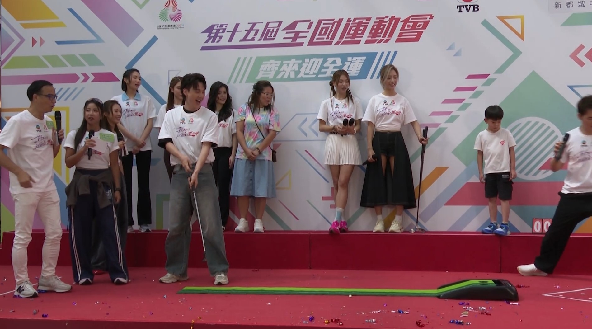 東張西望｜「迎全運」活動　阮浩棕林俊其期待賽事舉行　何沛珈再擔任體育主持