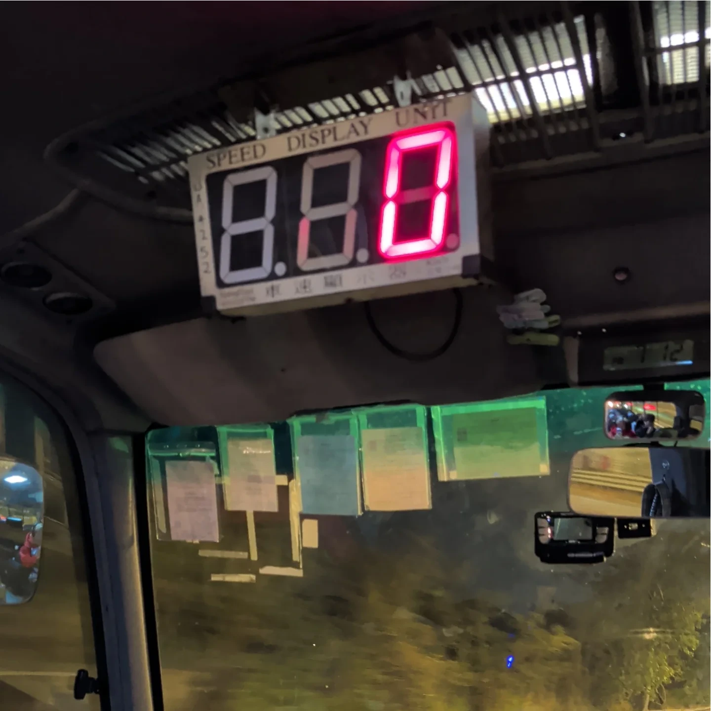 車速顯示器疑遭停用 長期顯示「0」