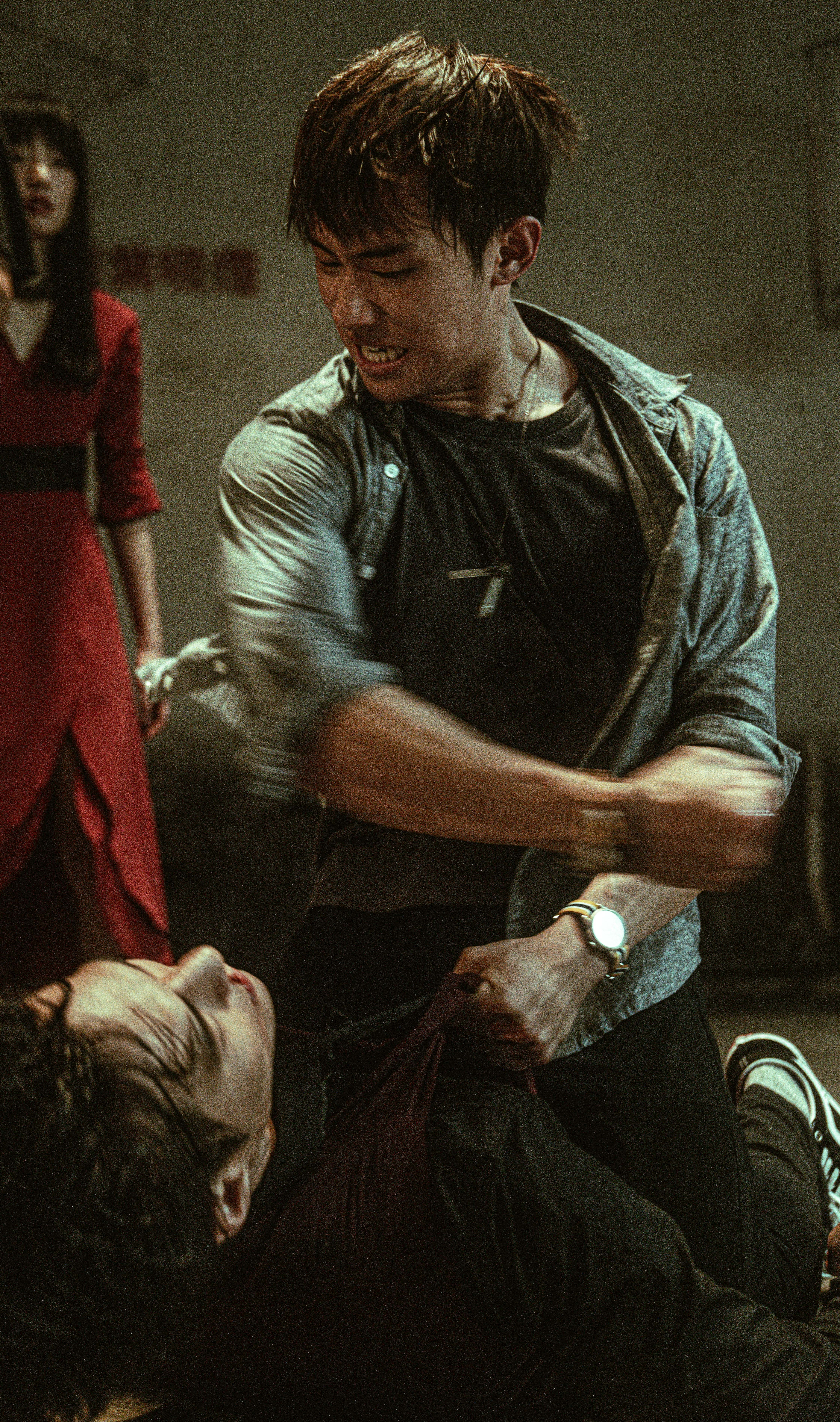 ANSONBEAN今次首嚐拍戲滋味，不過要拍打戲就令佢有啲緊張會打傷朱仔喇