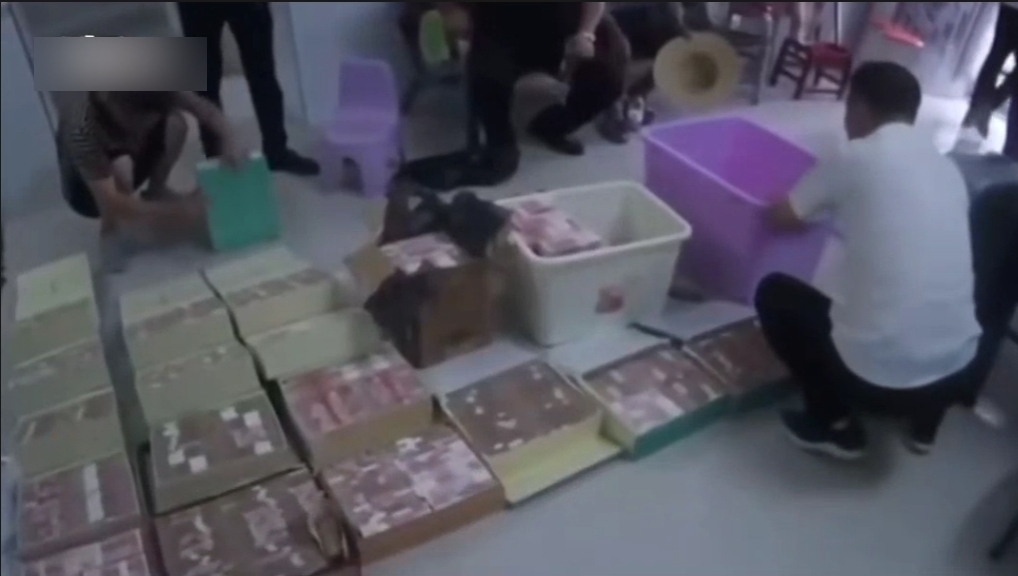 傳國平鄉下豪宅被搜出千二萬現金。網絡圖片