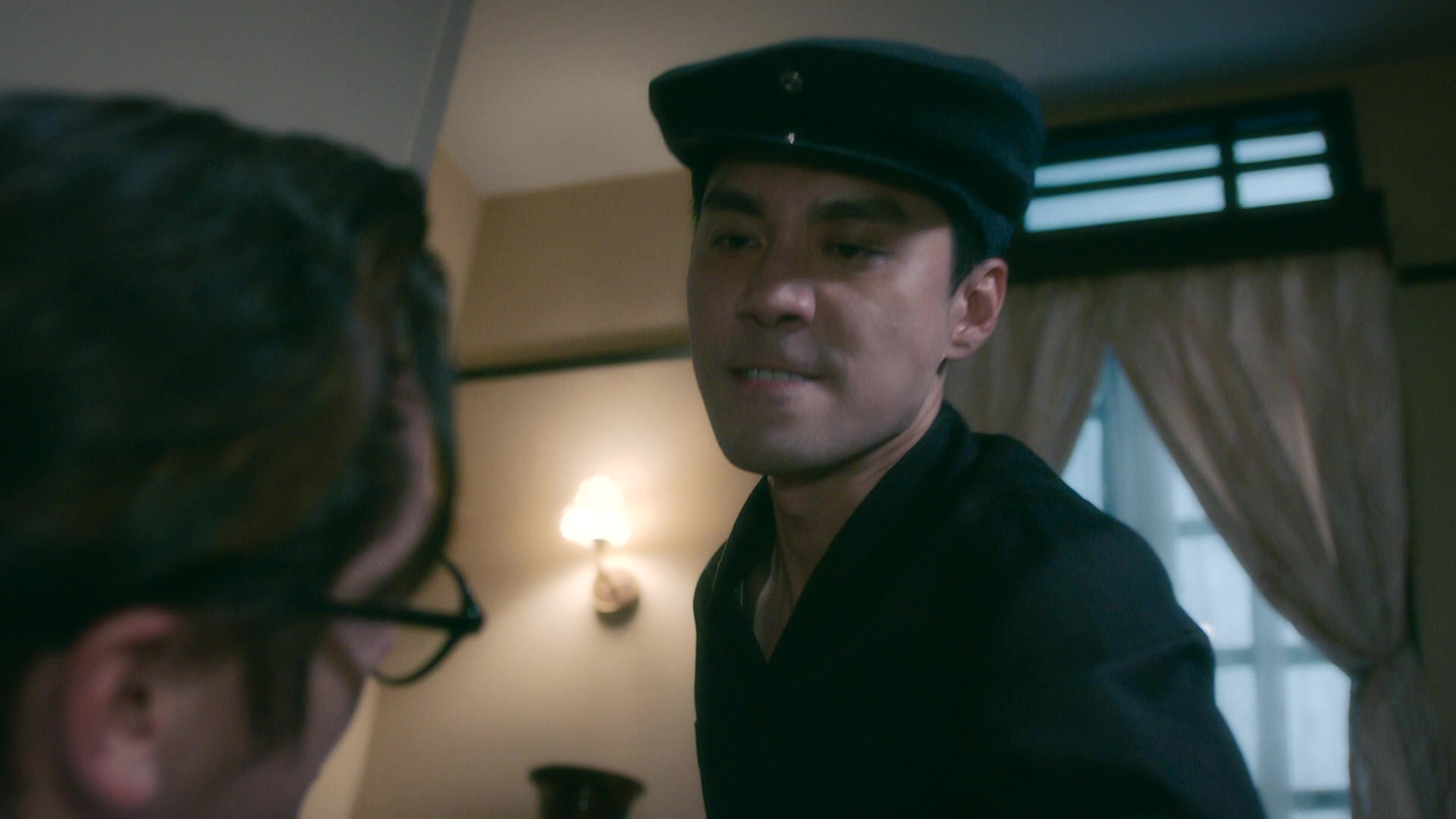 江志強個樣好兇狠，連青筋都現埋。