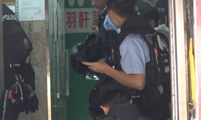 火炭斬人｜警方旺角進行「大搜捕」
