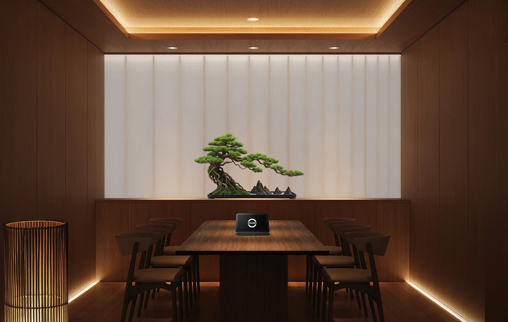 壽司郎紐約分店內將設有私人包廂空間。（美國壽司郎網站）