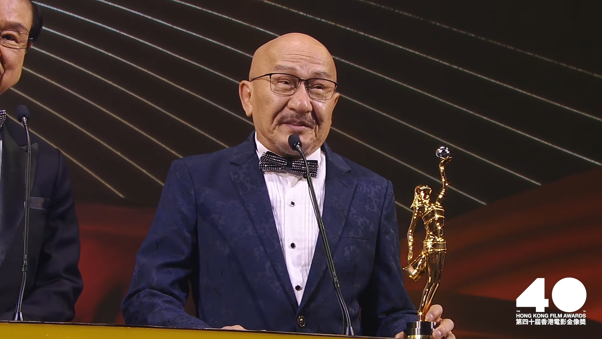 麥嘉繼早前已亮相第40屆香港電影金像獎頒獎禮，與黃百鳴做嘉賓頒發專業精神獎。