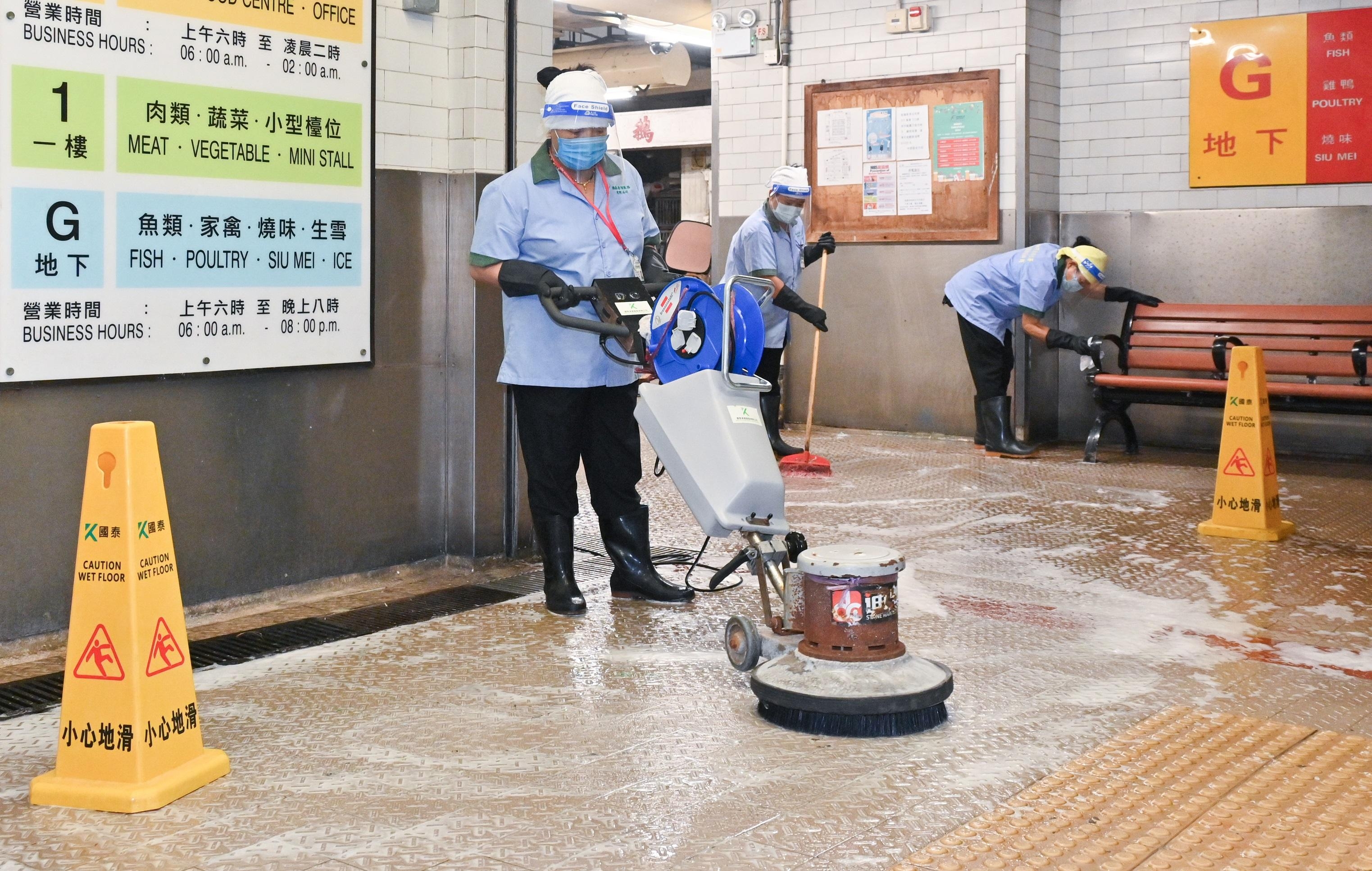 新聞稿- 食環署呼籲市民積極參與歲晚清潔大行動（附圖）