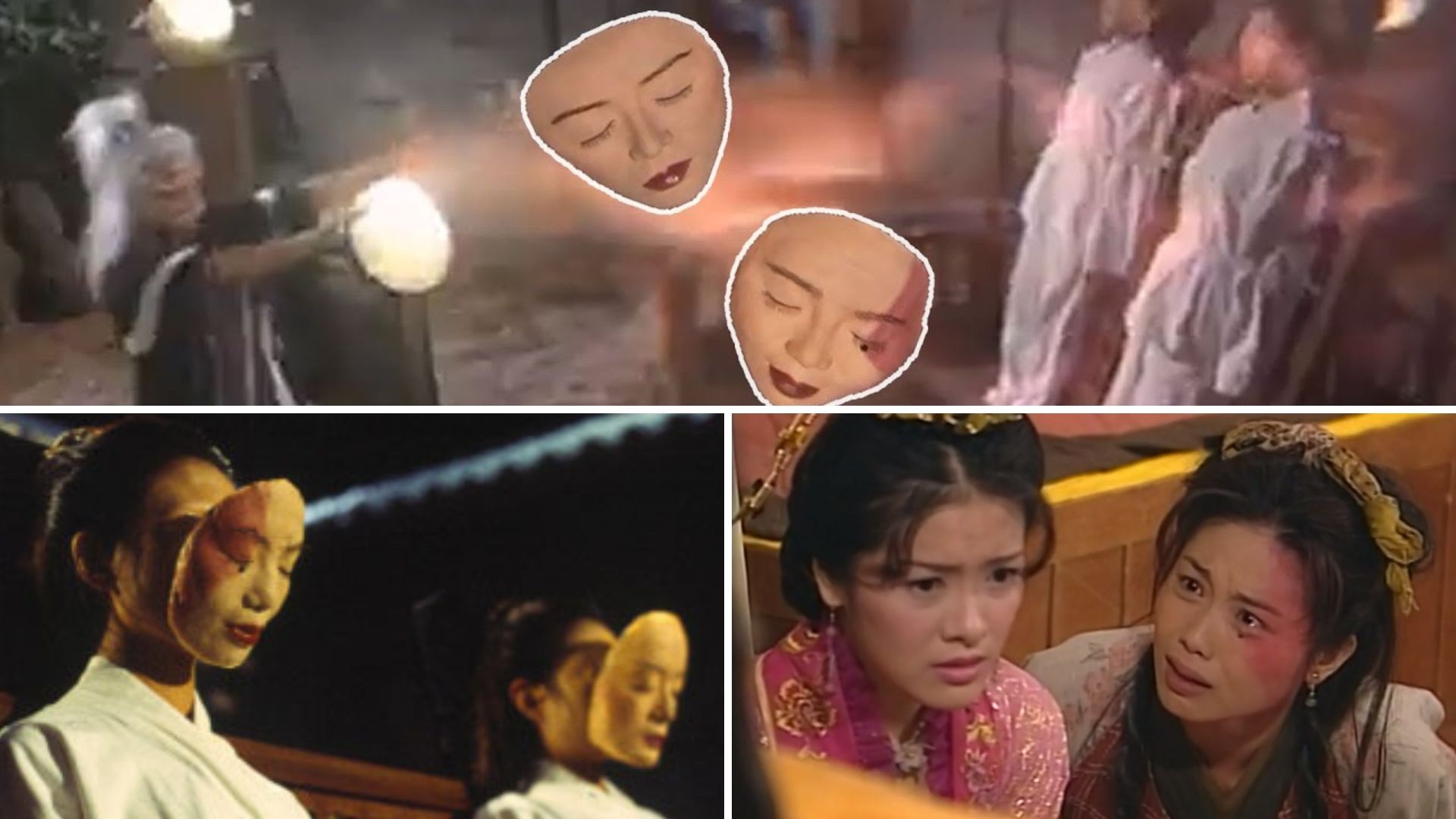 劇中講向海嵐為一己私慾，不惜與好姊妹陳妙瑛換臉，後來成為奸妃。