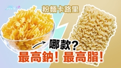粉麵卡路里 哪款最高鈉和最高脂？