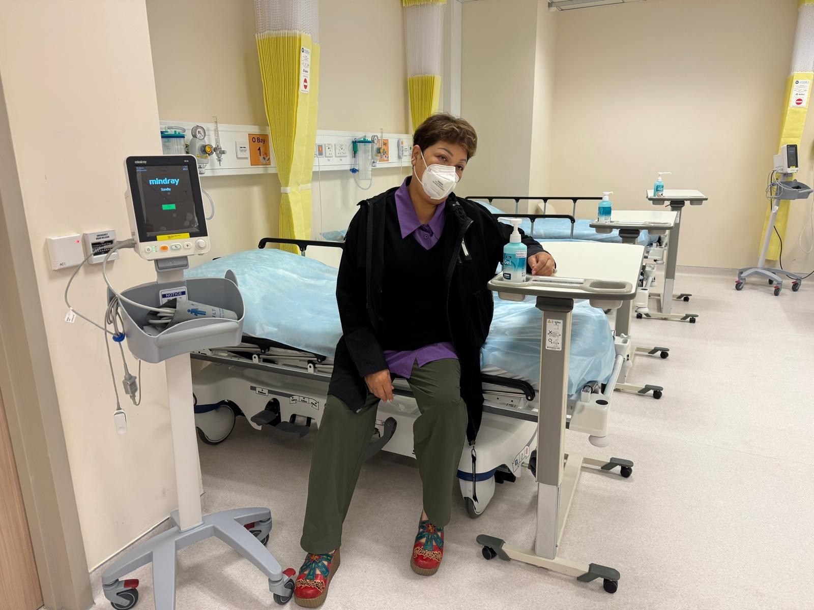 May be an image of 1 person and hospital