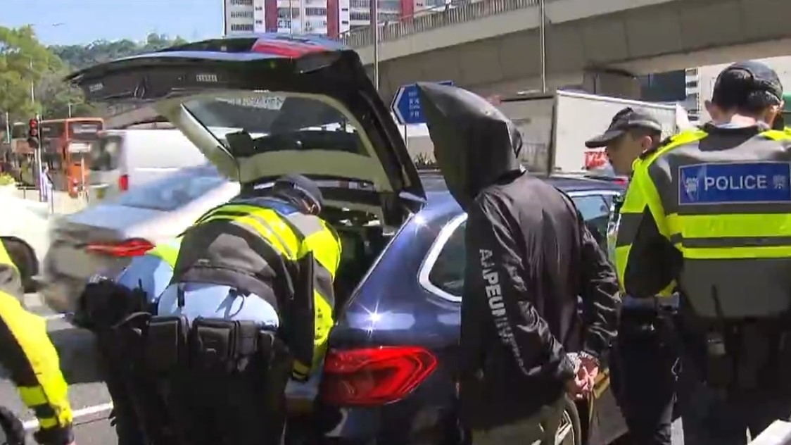 涉事私家車司機被捕。（網上圖片）