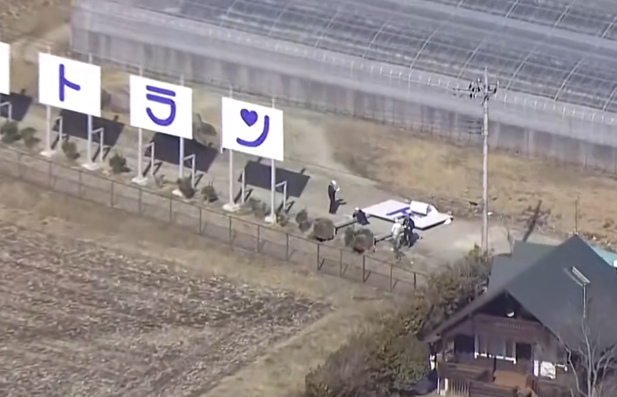 3名台灣遊客摘完士多啤梨遇「伏擊」　遭強風吹倒廣告板擊中　由直升機送院