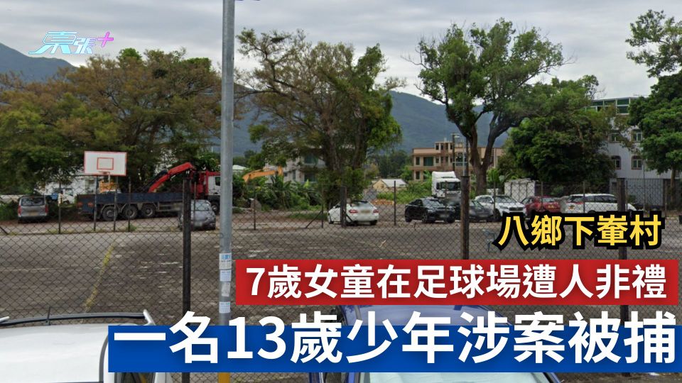 八鄉下輋村驚現7歲女童非禮案　一名13歲少年涉案被捕