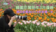 維園花展明年3月復辦 競投底價為2019年底價一半
