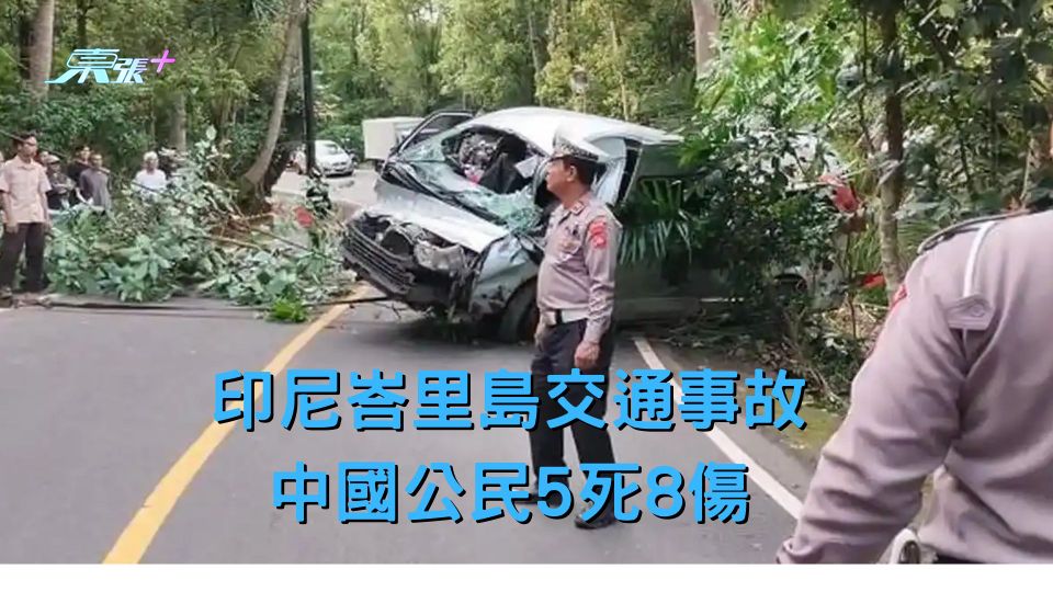 印尼峇里島交通事故 中國公民5死8傷