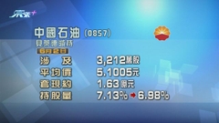 貝萊德減持中石油 套現約1.6億元
