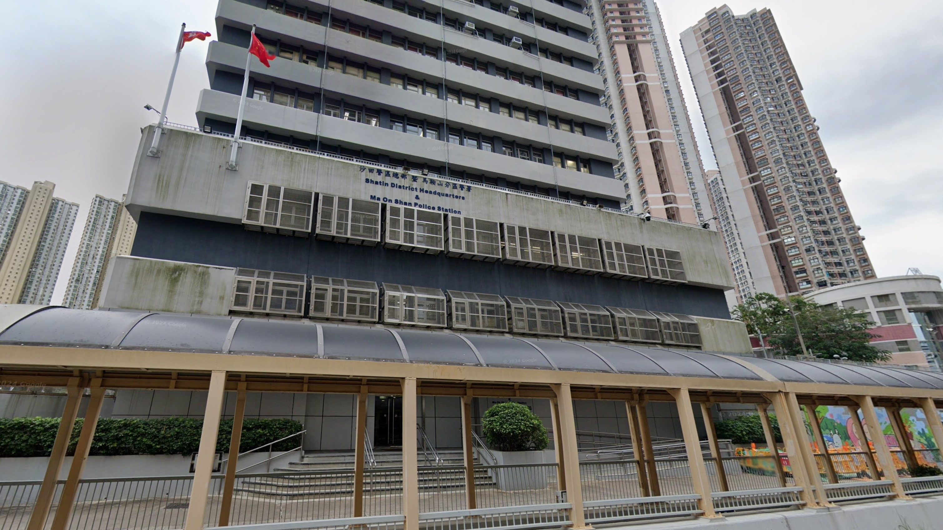 案件交由沙田警區重案組跟進。（Google街景截圖）