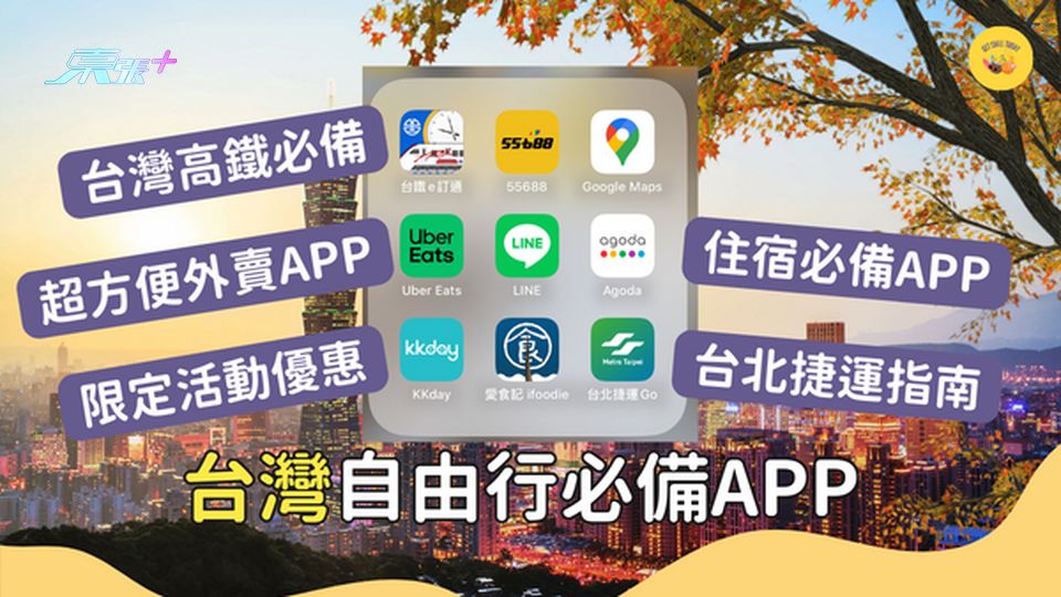 9個台灣自由行必備APP #超想去玩