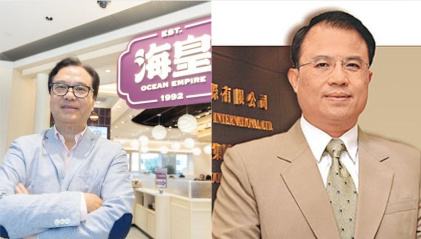 蕭楚基 (左) 蔡汪浩 (右) (網上圖片)