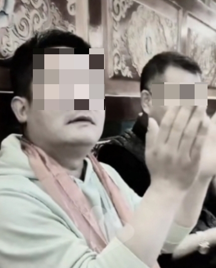 喝假酒致死的男子。網絡圖片