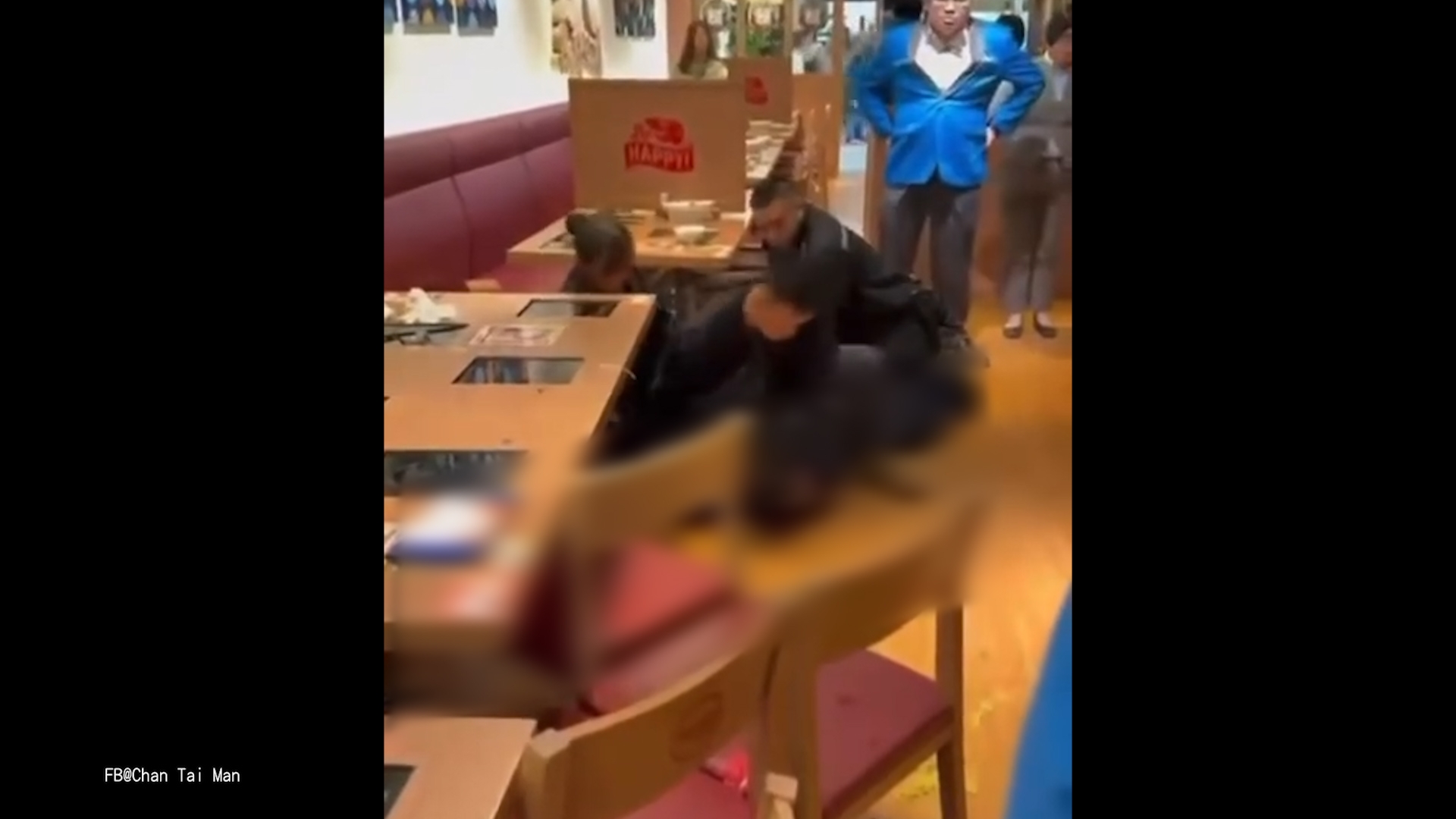 大埔火鍋店女子不滿牛肉質素「發難掟碗碟」　擊職員後遭警撳地噴椒制服