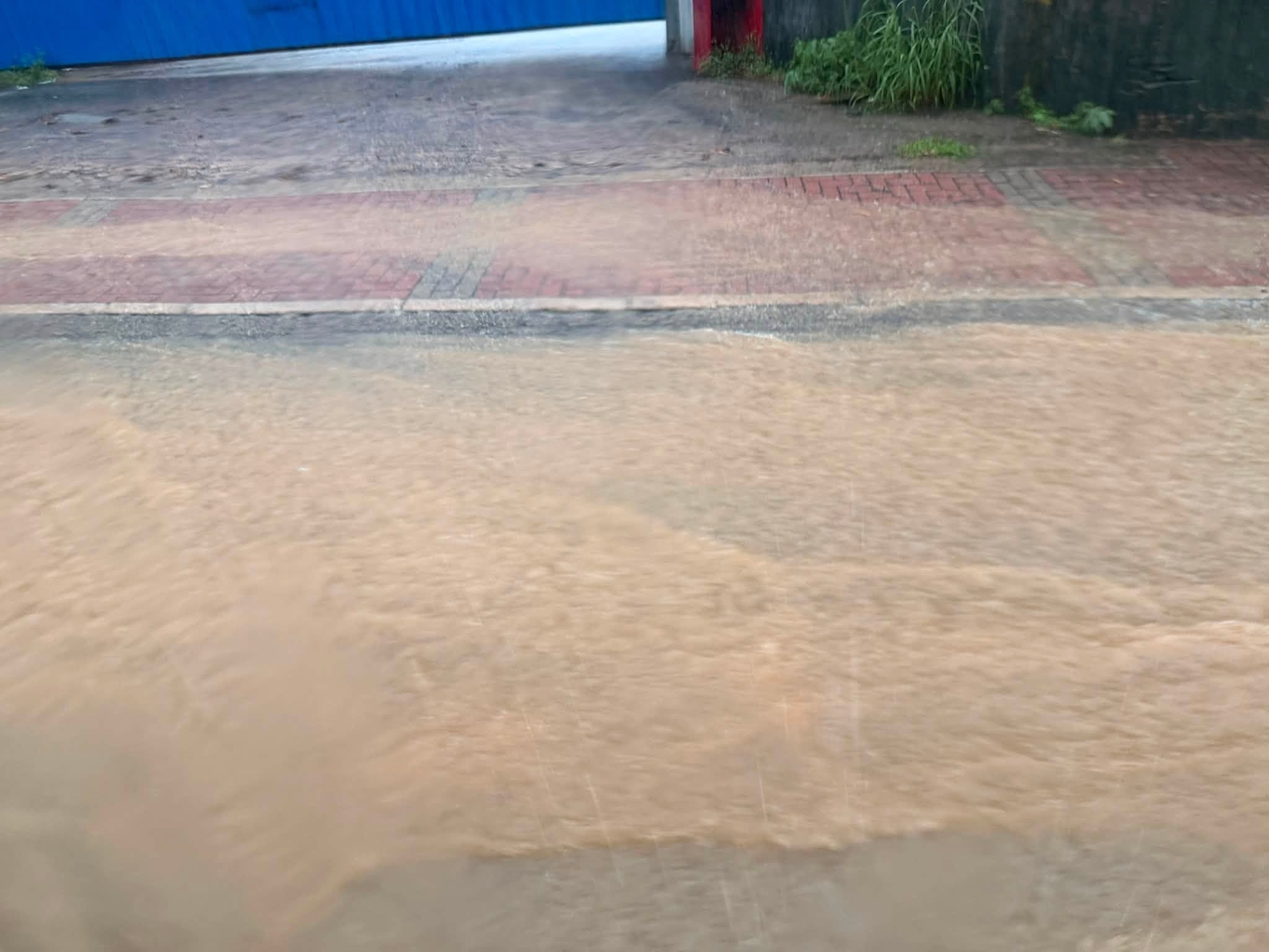黃雨襲港多區變澤國　八鄉私家車死火陷黃泥水　網民再嘲：又500年一遇？