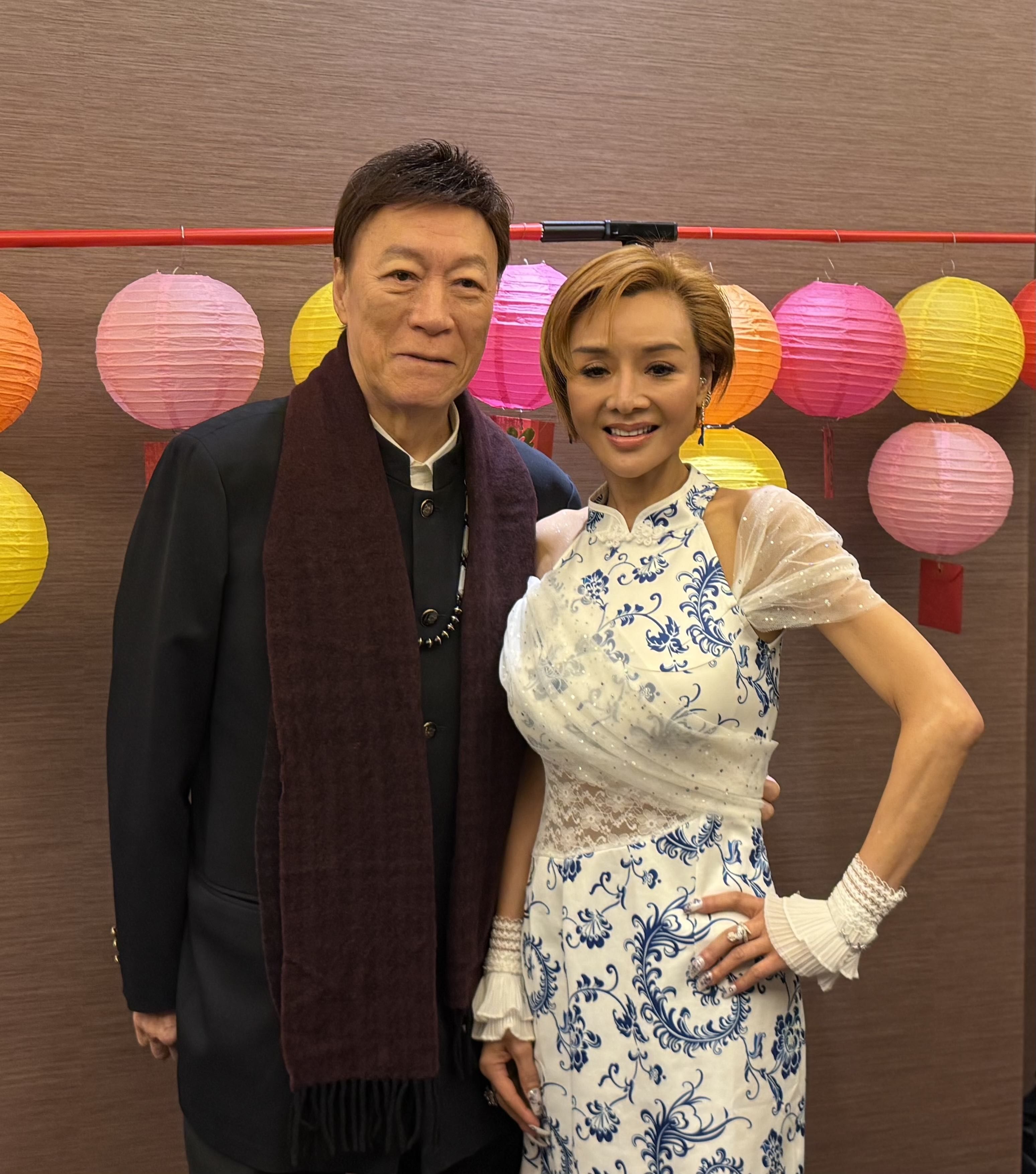 葉子楣 葉子楣相約多位好友新春聚餐祝願電影圈跨過難關再復甦- 東張+