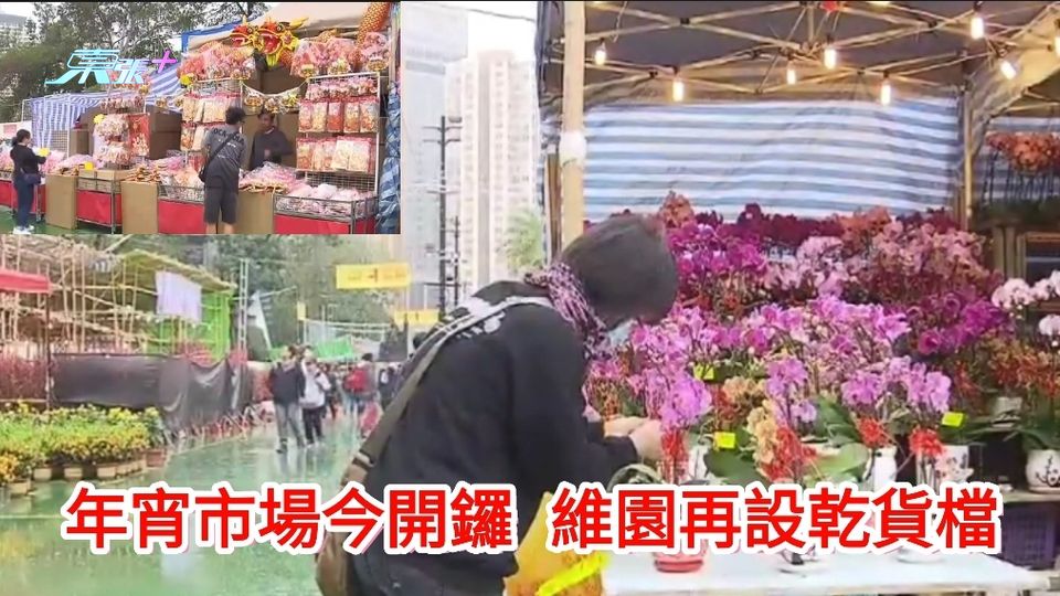 年宵市場今開鑼 維園再設乾貨檔（附全港15個年宵市場）
