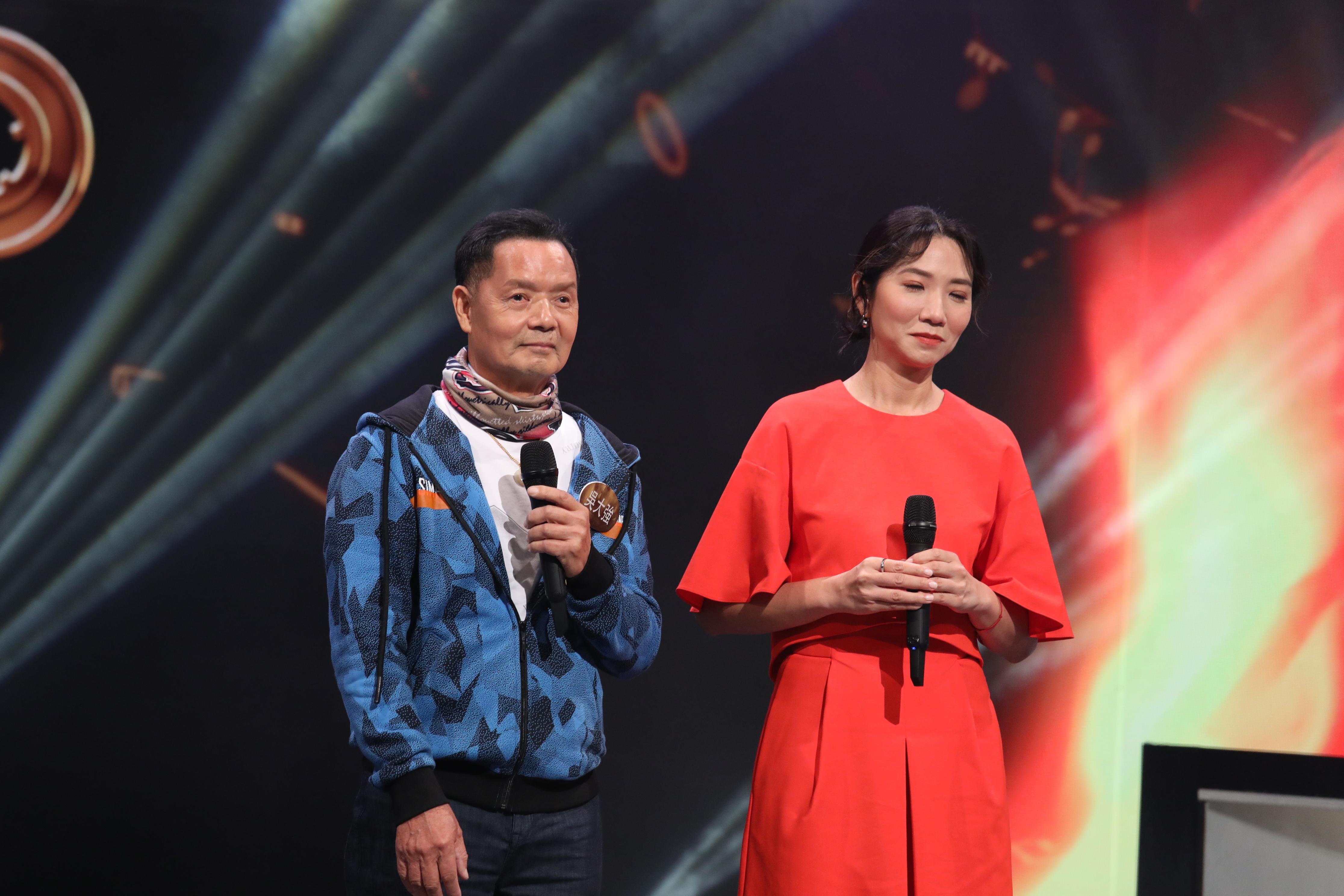 70歲嘅吳大強中氣十足，震音同高音同樣輕鬆駕馭。