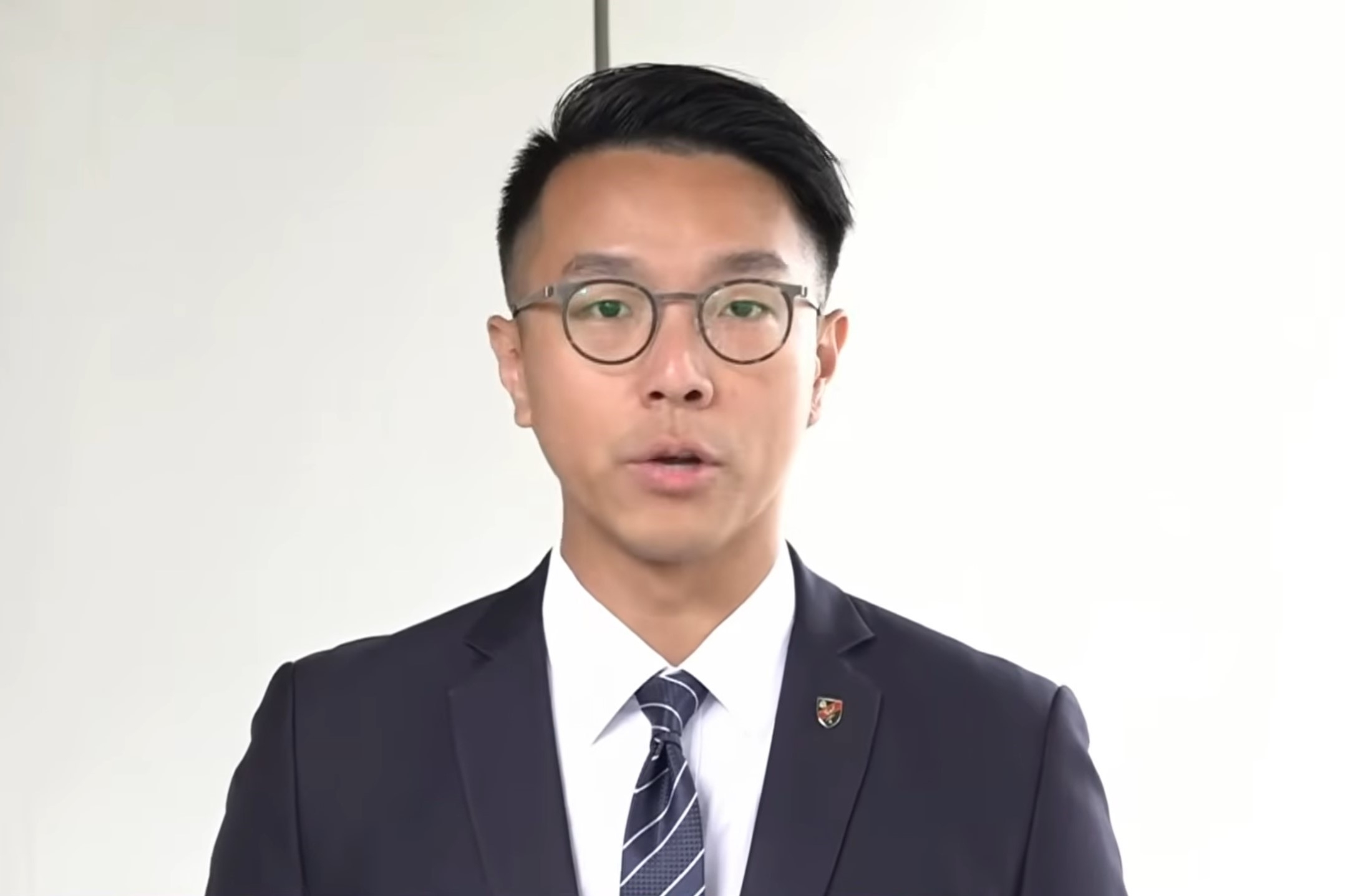 商業罪案調查科訛騙案調查組總督察韓成昊（警方YouTube直播截圖） 