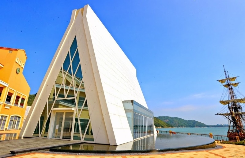 三角玻璃白教堂成為愉景灣新地標