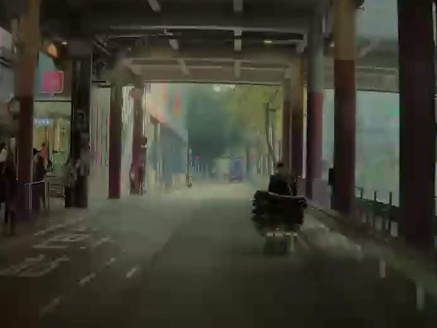 屯門「紙皮手推車」逆線行馬路全拍下