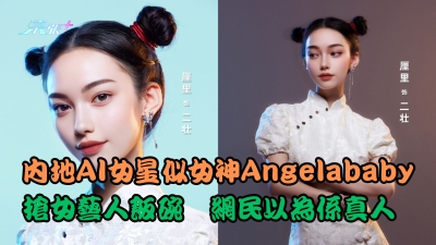 有片│AI女星似女神Angelababy 搶女藝人飯碗 網民以為係真人