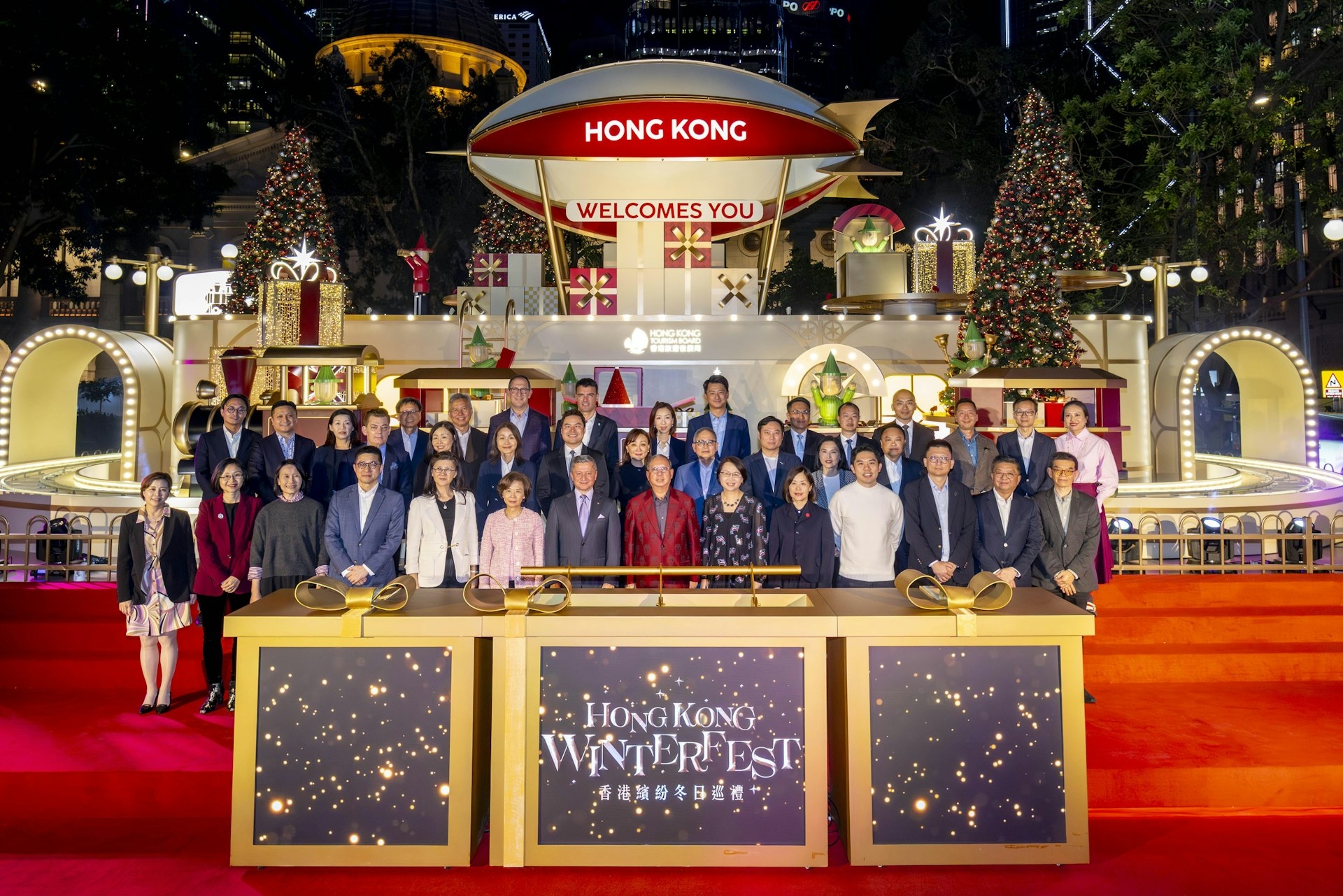 「香港繽紛冬日巡禮」早前於11月14日在中環開幕。（旅發局圖片）
