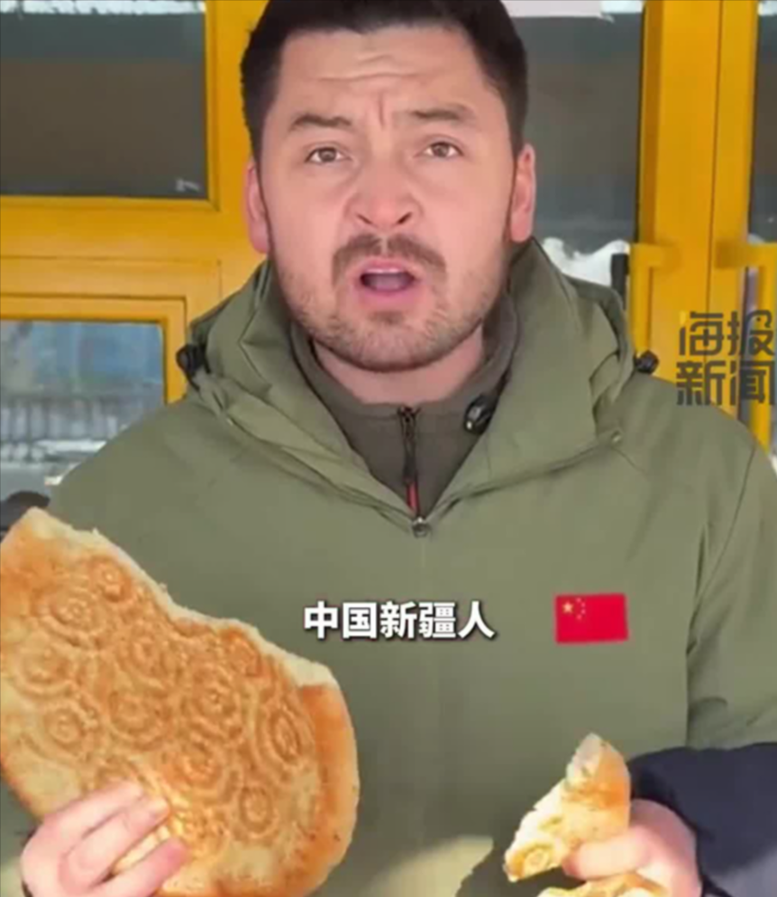 「中國澤連斯基」誕生？新疆烤餅店主撞樣意外爆紅　抖音拍片帶動日賣300餅