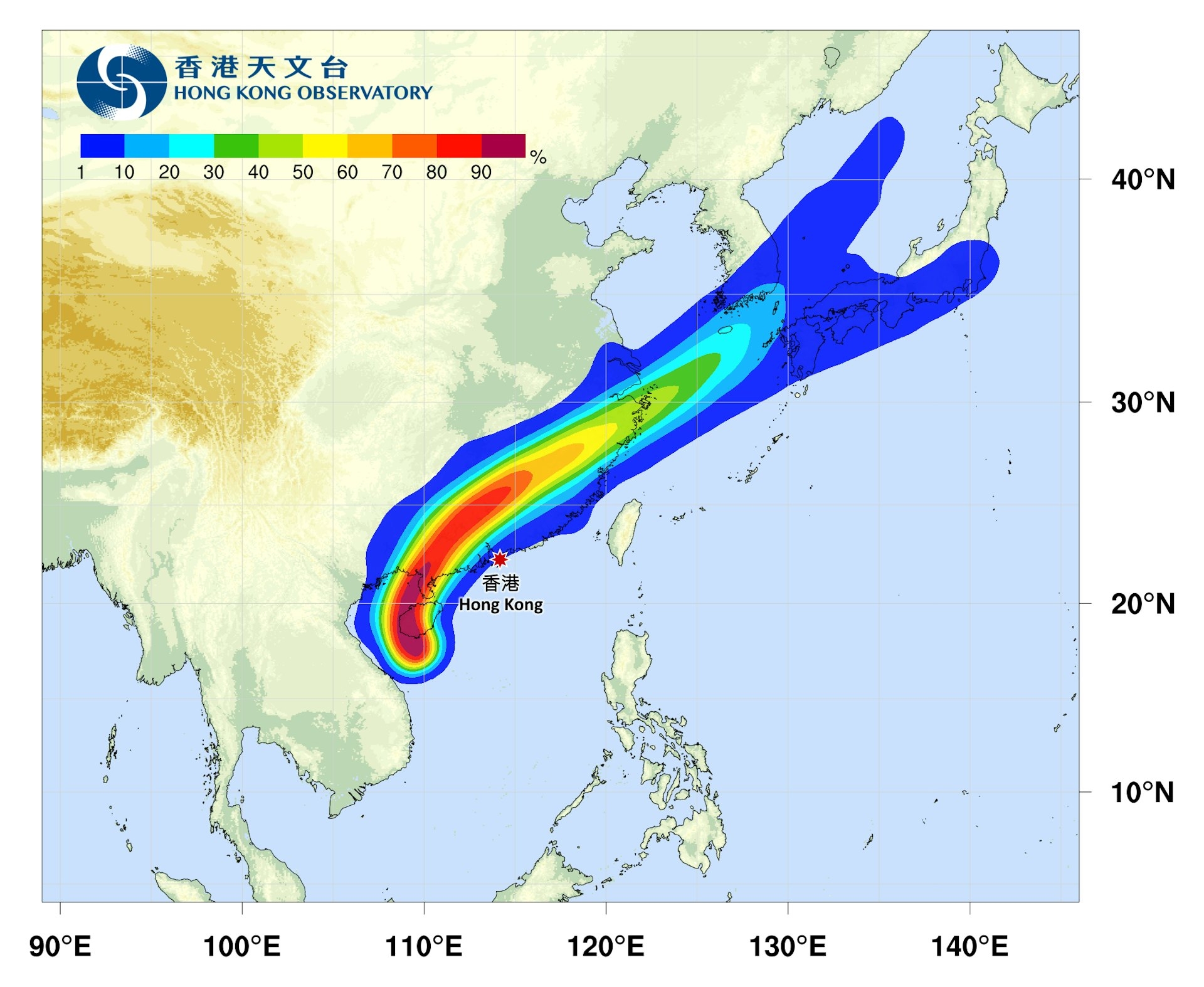 颱風蝴蝶（天文台）