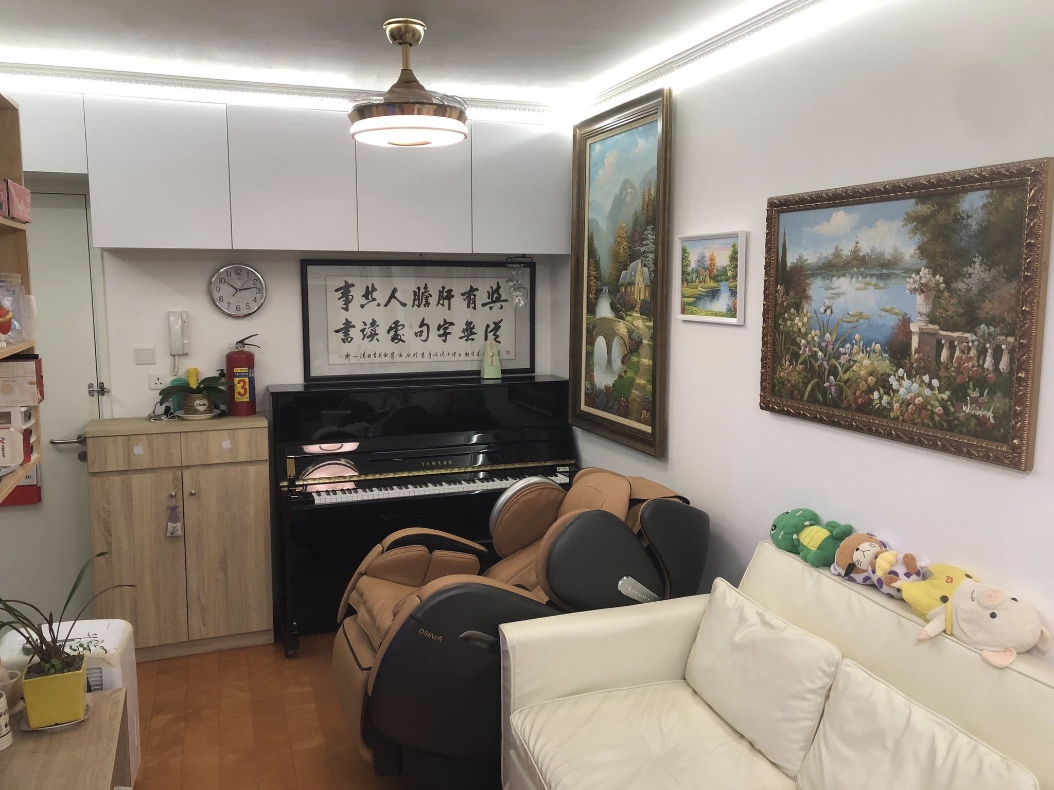 May be an image of indoors, living room and text