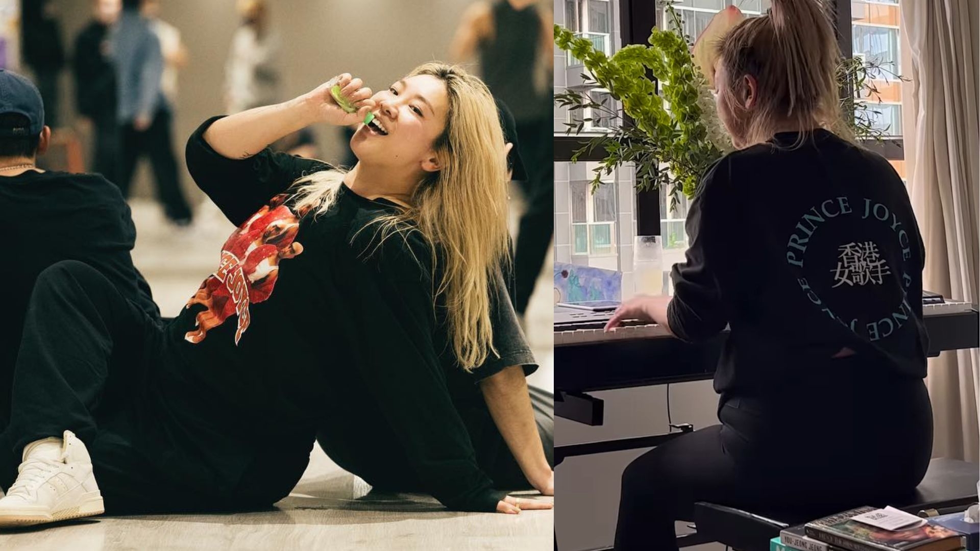 欣宜髮型師好友Benjamin上月喺IG曾上載其自彈自唱嘅影片。