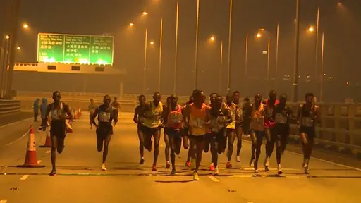 渣打馬拉松。(資料圖片)