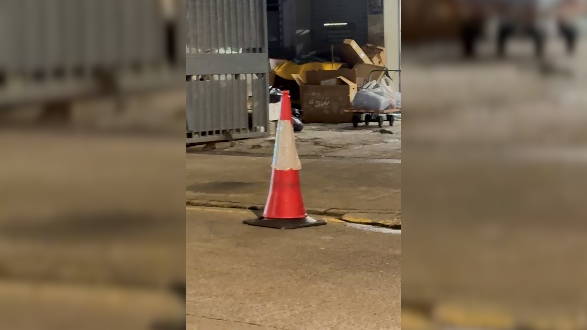 東張西望報料｜大圍鼠患嚴重　垃圾站變「老鼠基地」　街坊夜夜心驚 （觀眾向東張提供影片）