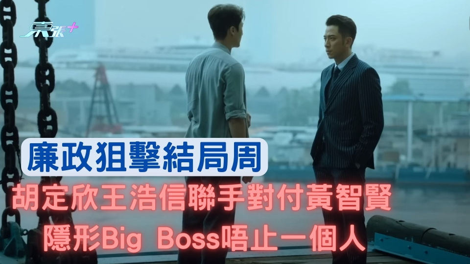 廉政狙擊｜胡定欣王浩信聯手對付黃智賢 隱形Big Boss唔止一個人