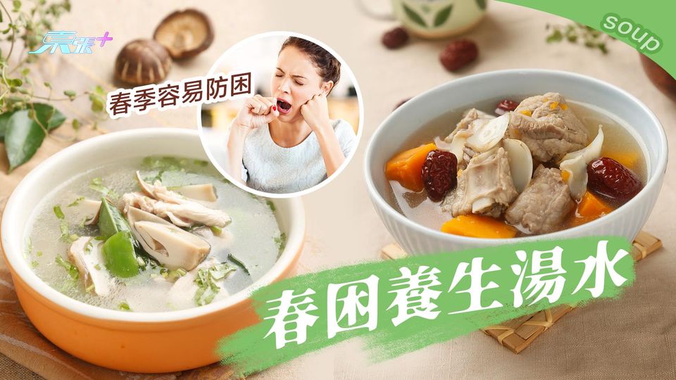 「春困」來襲 養生提神湯水一覽